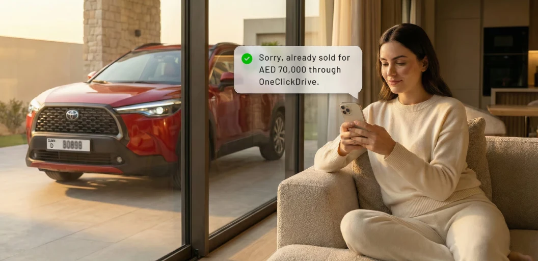 Car Sold on OneClickDrive